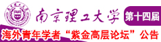 大鸡八操逼视频南京理工大学第十四届海外青年学者紫金论坛诚邀海内外英才！